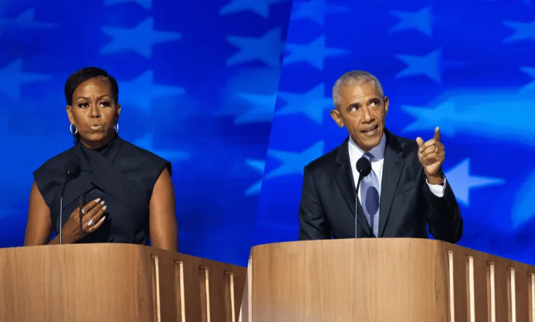 Michelle Obama se moque avec humour des ambitions présidentielles de Barack Obama