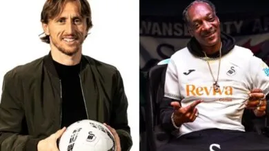 Snoop Dogg et Swansea City et Modric