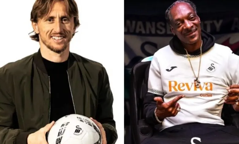 Snoop Dogg et Swansea City et Modric