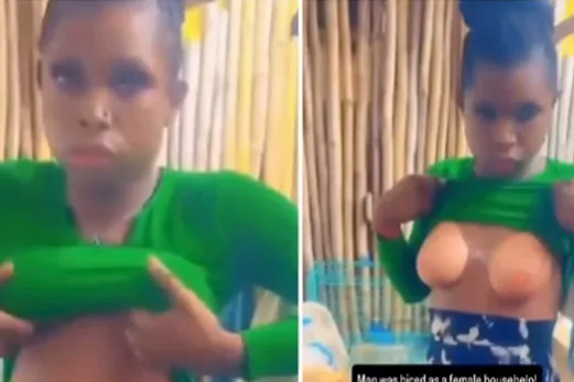 Une famille decouvre que leur femme de menage est un homme