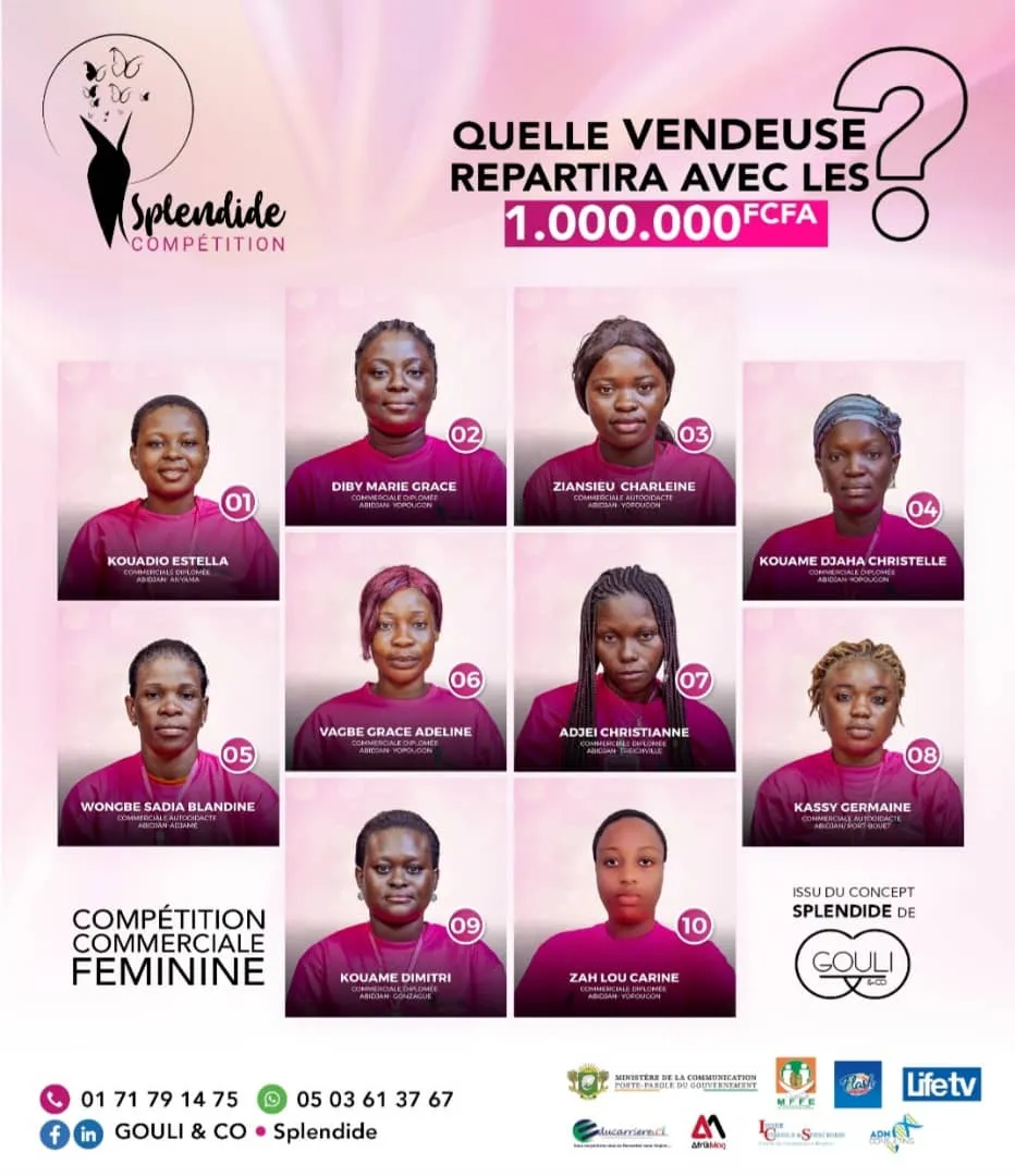 Splendide Compétition : La grande finale du 23 au 26 juillet à Yopougon !