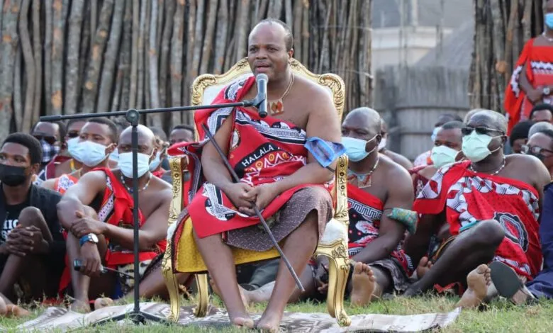 le roi Mswati III d’Eswatini en Espagne