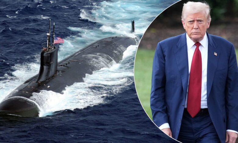 Donald Trump ordonne le déploiement de sous-marins nucléaires plus près de la Russie