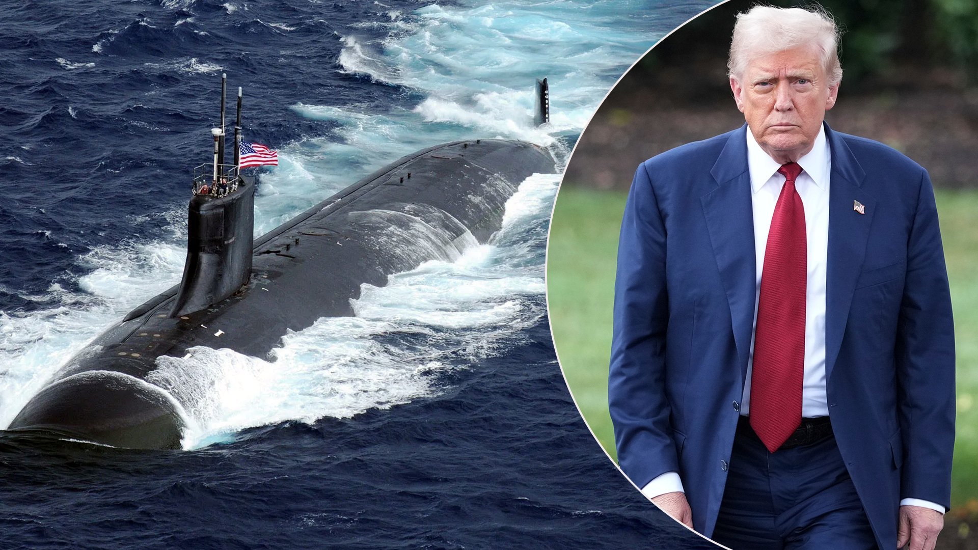 Donald Trump ordonne le déploiement de sous-marins nucléaires plus près de la Russie