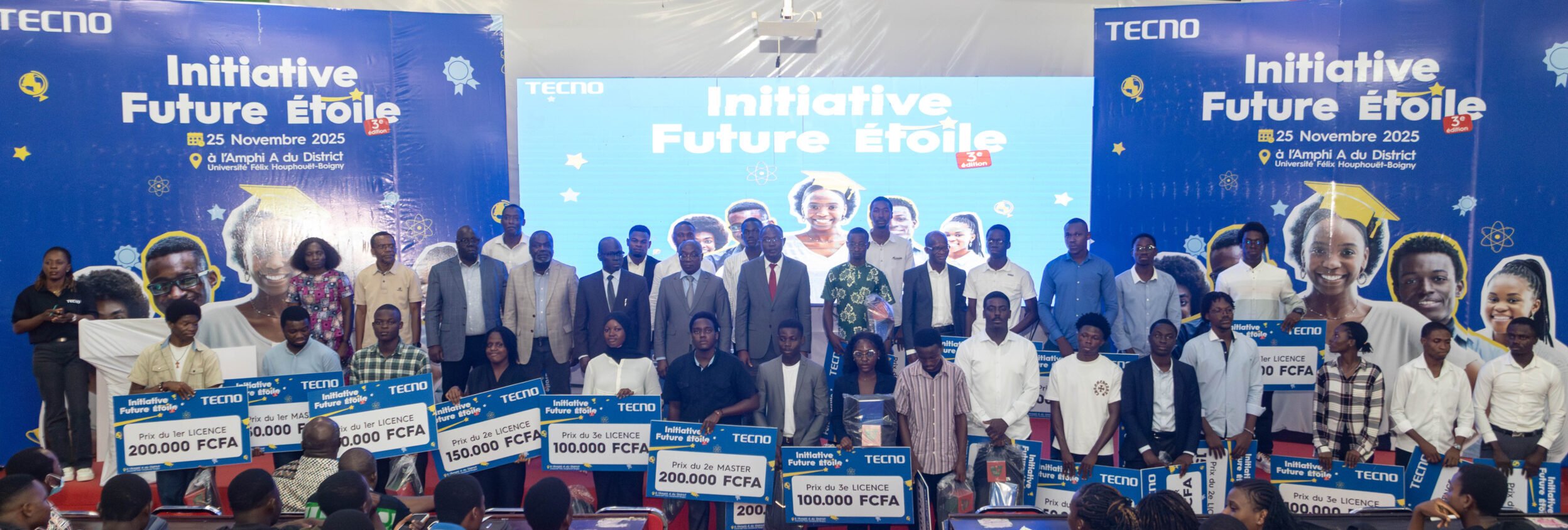 Back To School-Université de Cocody / TECNO octroie 4.650.000 de FCFA à l’UFR de Mathématiques