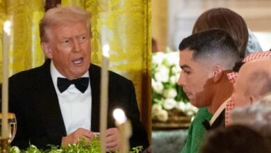 Le président américain Trump fait l&rsquo;éloge de Cristiano Ronaldo lors d&rsquo;un dîner à la Maison Blanche
