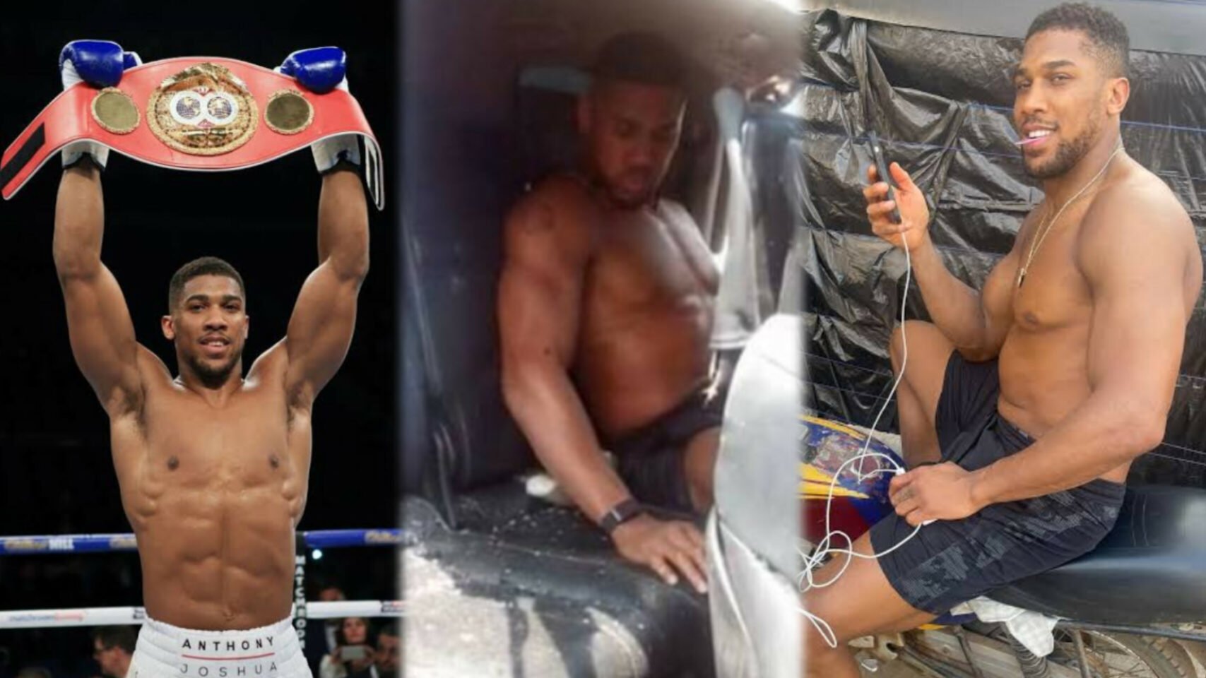 Anthony Joshua victime d’un accident de la route qui a fait deux m.0rts