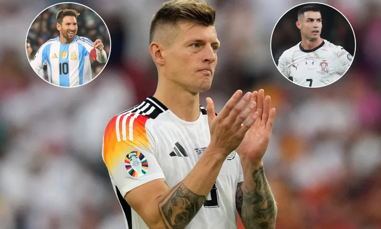 Football – Toni Kroos a choisi son favori pour la Coupe du monde 2026 entre CR7 et Leo Messi
