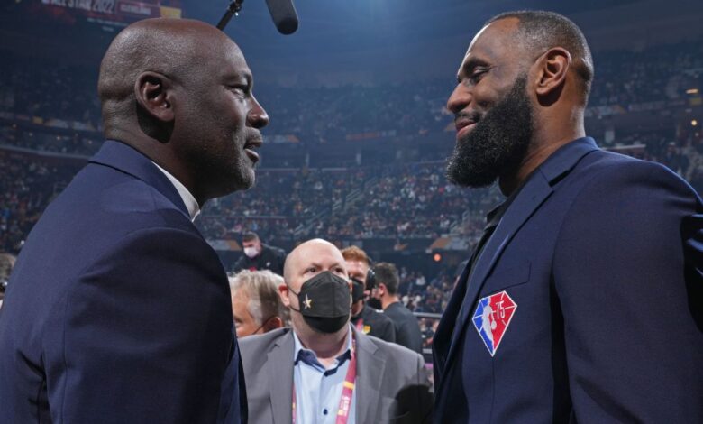 NBA- La vérité sur les raisons pour lesquelles Michael Jordan a qualifié LeBron James de GOAT