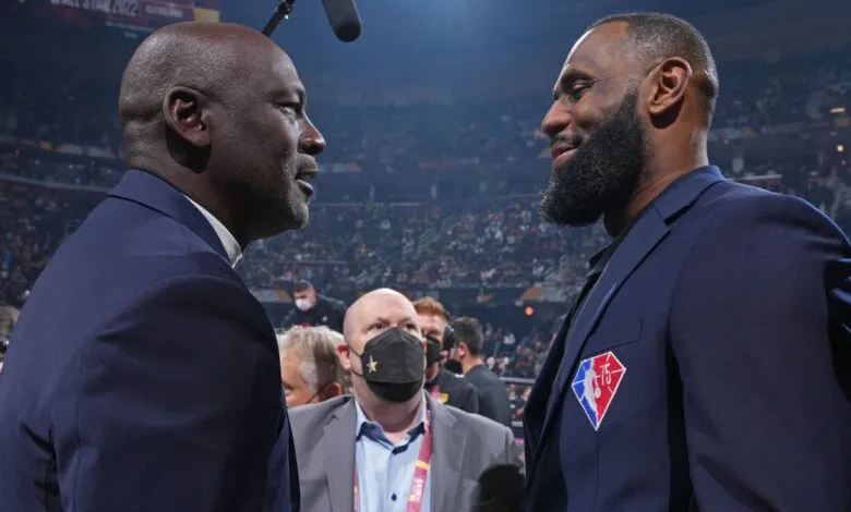 NBA- La vérité sur les raisons pour lesquelles Michael Jordan a qualifié LeBron James de GOAT