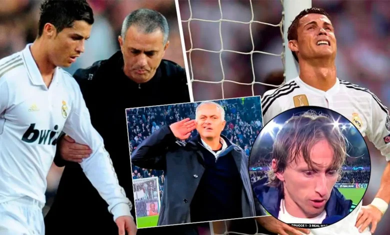 Real Madrid Modric révèle que Mourinho a fait pleurer Cristiano Ronaldo