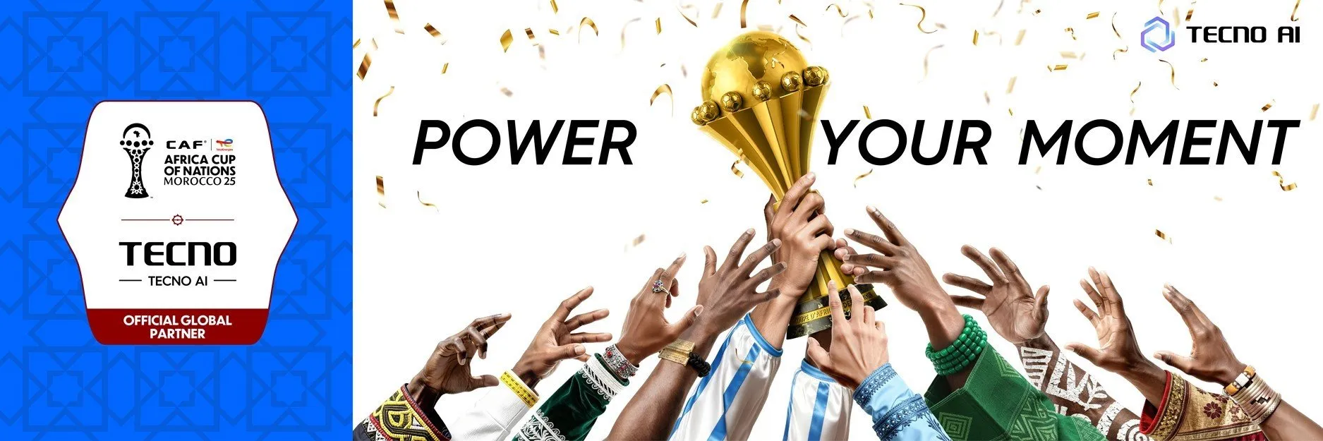 TECNO déploie une expérience fan immersive à la CAN 2025 à travers des pop-up stores et des Fans zones en Côte d'Ivoire et au Maroc