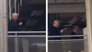 Trump fait un doigt d’honneur à une personne qui l’a traité de « protecteur des pédophiles » (vidéo)