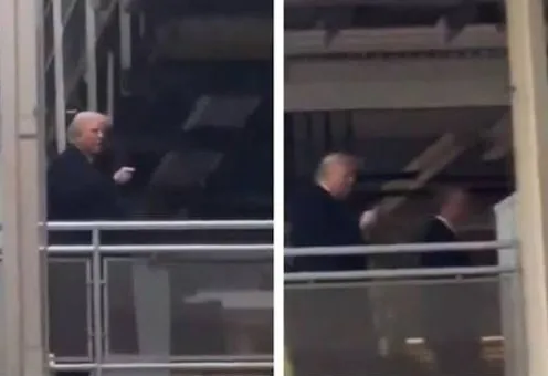 Trump fait un doigt d’honneur à une personne qui l’a traité de « protecteur des pédophiles » (vidéo)