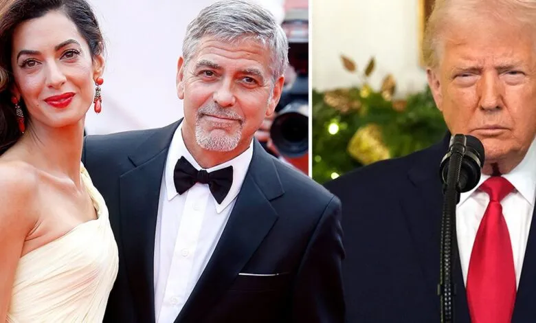 Trump réagit à l’obtention de la nationalité française par George Clooney – l’acteur lui répond à son tour