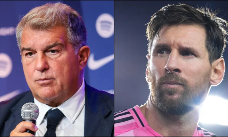 Laporta – « J’ai remis le projet de contrat au père de Messi ; j’ai attendu une semaine, deux, un mois… »