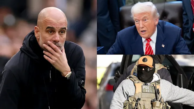 Pep Guardiola s’en prend à Trump