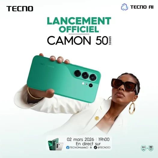 TECNO MOBILE : L'année démarre bien avec de GRANDES INNOVATIONS dans la gamme des CAMON