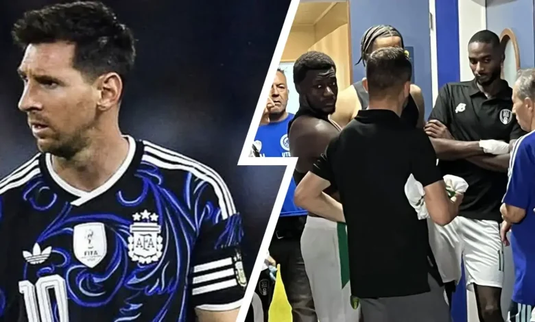 Le maillot de Lionel Messi provoque des tensions entre les joueurs mauritaniens après le match
