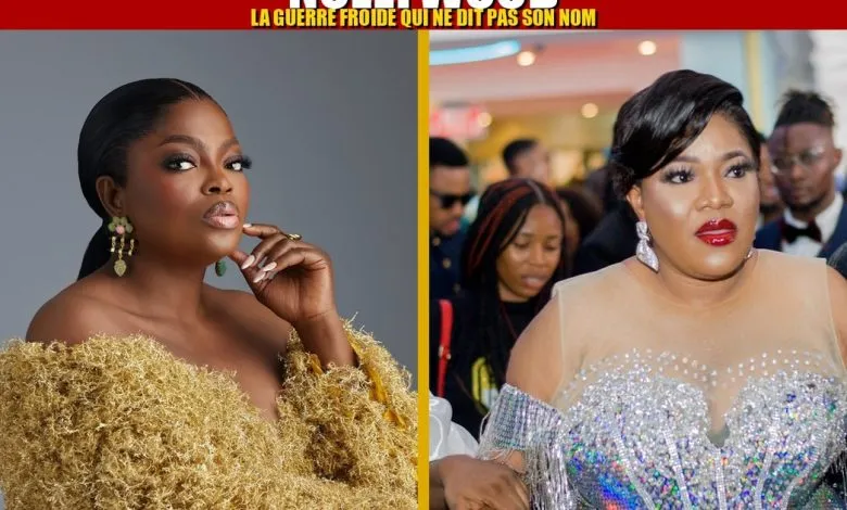 Funke Akindele et Toyin Abraham - zéro contact en public