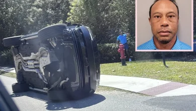 Affaire Tiger Woods – la police a trouvé dans ses poches quelque chose qui ne l’aidera pas.