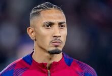 Ligue des champions – Raphinha critique l&rsquo;arbitrage après l&rsquo;élimination du Barça