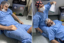 Un-père-s_évanouit-dans-la-salle-d_accouchement-en-assistant-au-travail-de-sa-femme-_Vidéo_-