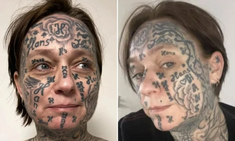 Une femme « forcée » de se faire tatouer le nom de son partenaire 250 fois sur le visage