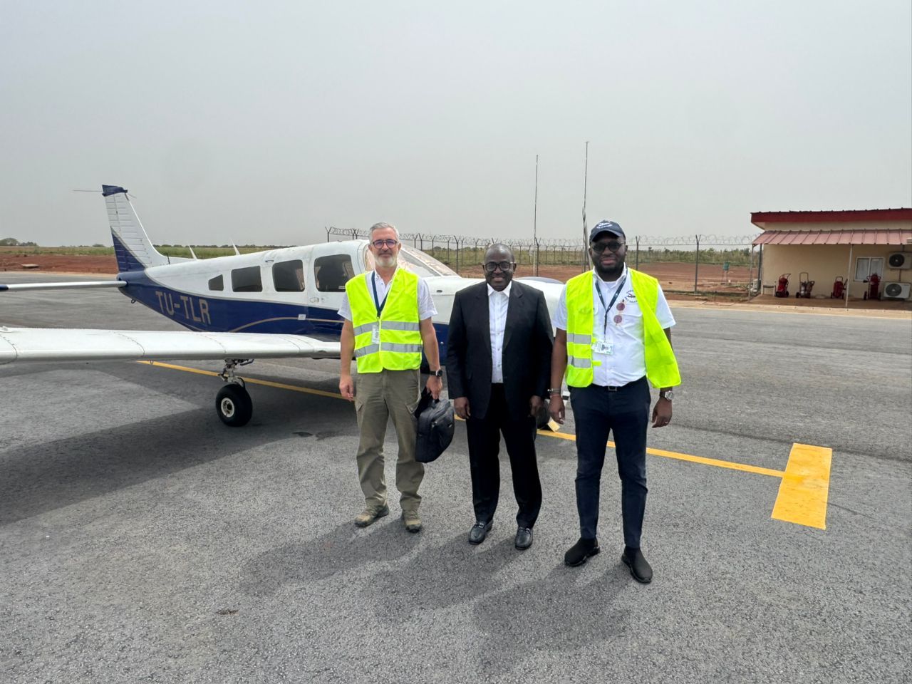 Vols Découvertes à l’Aéroport Amadou Gon Coulibaly : l’Aero Club des Savanes (ACS) atterrit dans la capitale du Poro