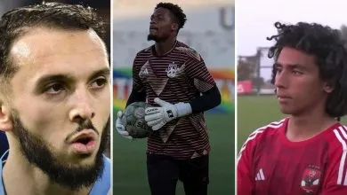 Amine Gouiri, Tatenda Mkuruva et Ahmed Khaled Kabaka