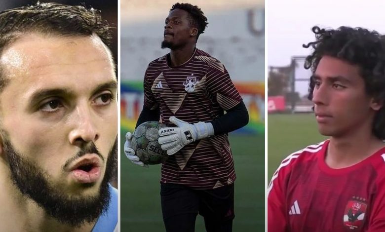 Amine Gouiri, Tatenda Mkuruva et Ahmed Khaled Kabaka