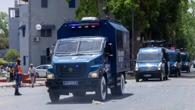 Convoi de la Gendarmerie nationale sénégalaise