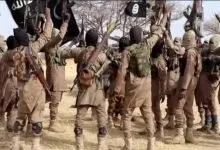 Combattants armés lors d’une attaque revendiquée par le JNIM au Mali