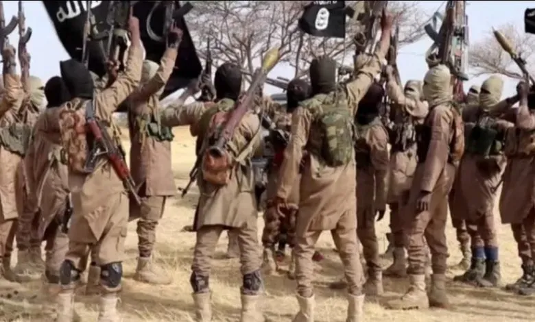 Combattants armés lors d’une attaque revendiquée par le JNIM au Mali