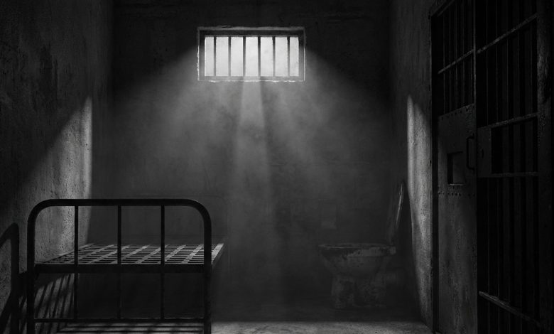 Prison cellule sombre