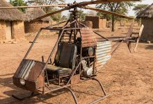Hélicoptère artisanal Sénégal
