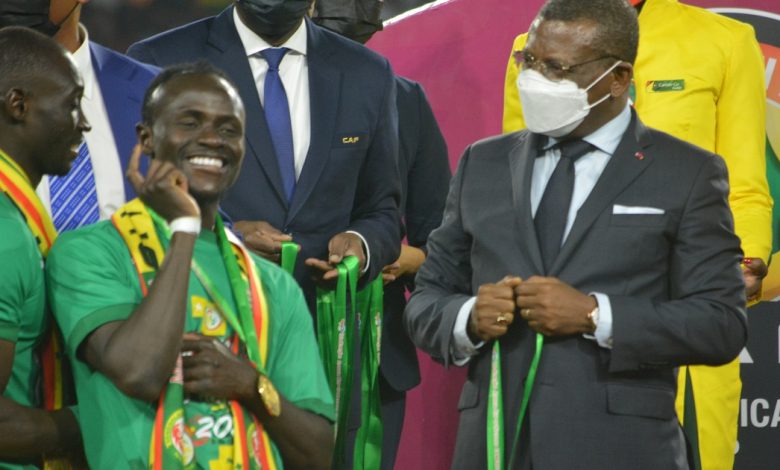 Sadio Mané avec le Sénégal