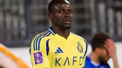 Sadio Mané en maillot Al-Nassr