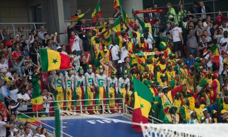 Supporters sénégalais, Lions de la Teranga (illustration)
