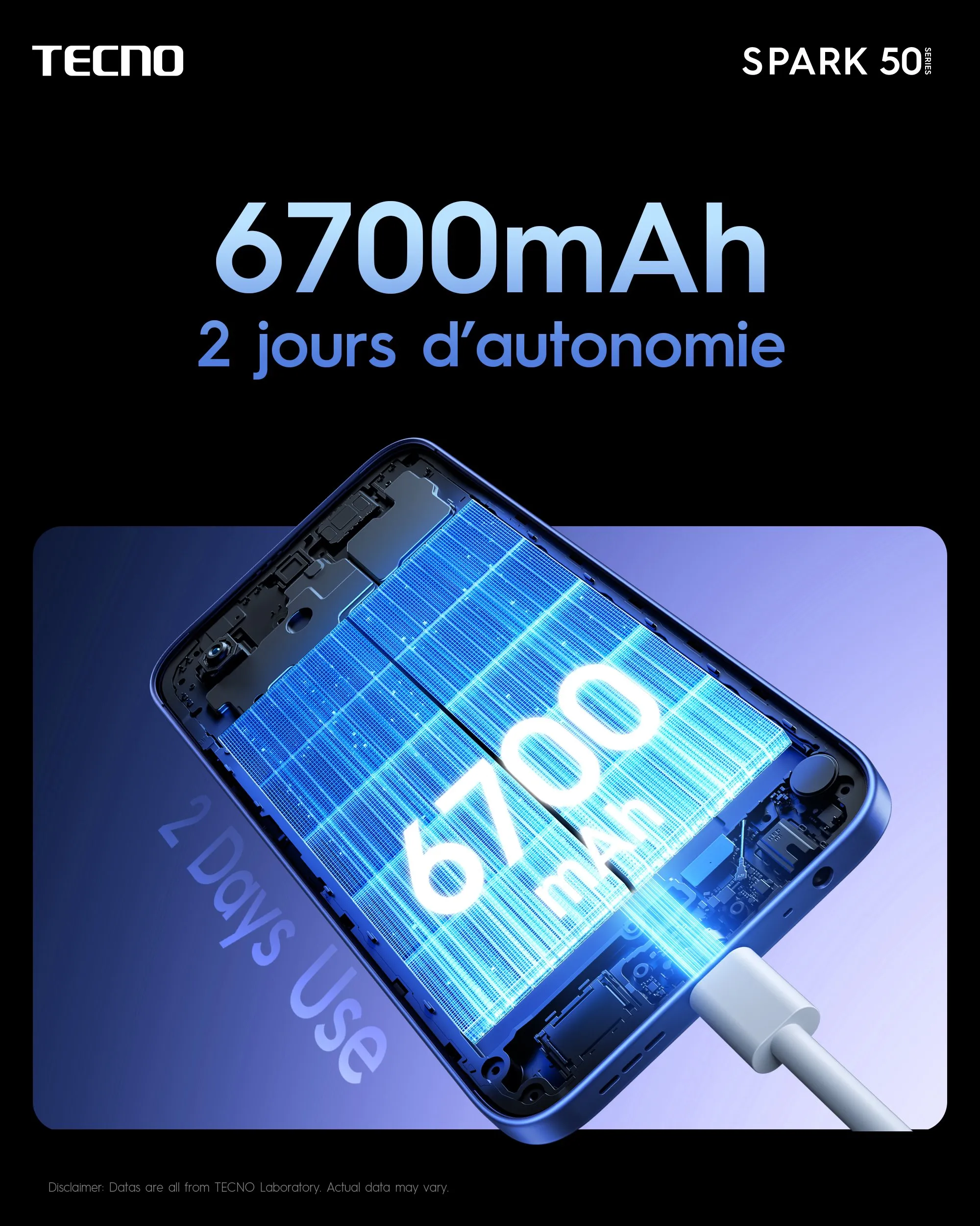 TECNO SPARK 50 : Le smartphone conçu pour ne jamais vous lâcher au quotidien