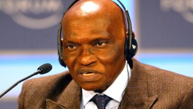 Abdoulaye Wade au World Economic Forum en 2002