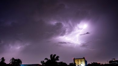 Orage au Cameroun