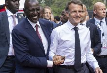 Emmanuel Macron et William Ruto au sommet Africa Forward à Nairobi