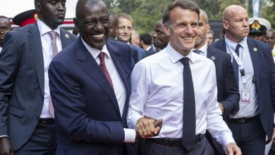 Emmanuel Macron et William Ruto au sommet Africa Forward à Nairobi