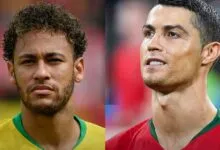 Montage photo de Neymar et Cristiano Ronaldo avant le Mondial 2026