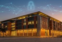 Illustration de cybersécurité pour une institution publique au Sénégal