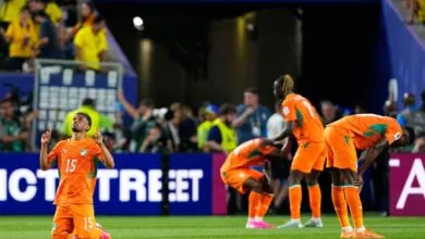 Amad Diallo célèbre la victoire de la Côte d’Ivoire contre l’Équateur au Mondial 2026