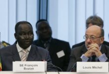 François Bozizé lors d’une réunion officielle