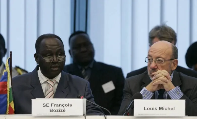François Bozizé lors d’une réunion officielle