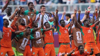 Les joueurs de Côte d’Ivoire célèbrent après leur victoire contre Curaçao au Mondial 2026